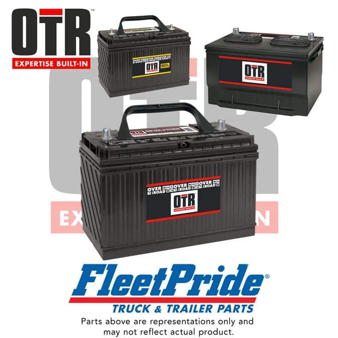 Truck battery online sizes